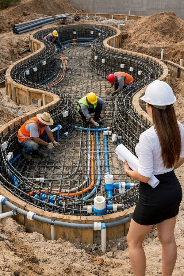 What Causes Cracks in a Swimming Pool